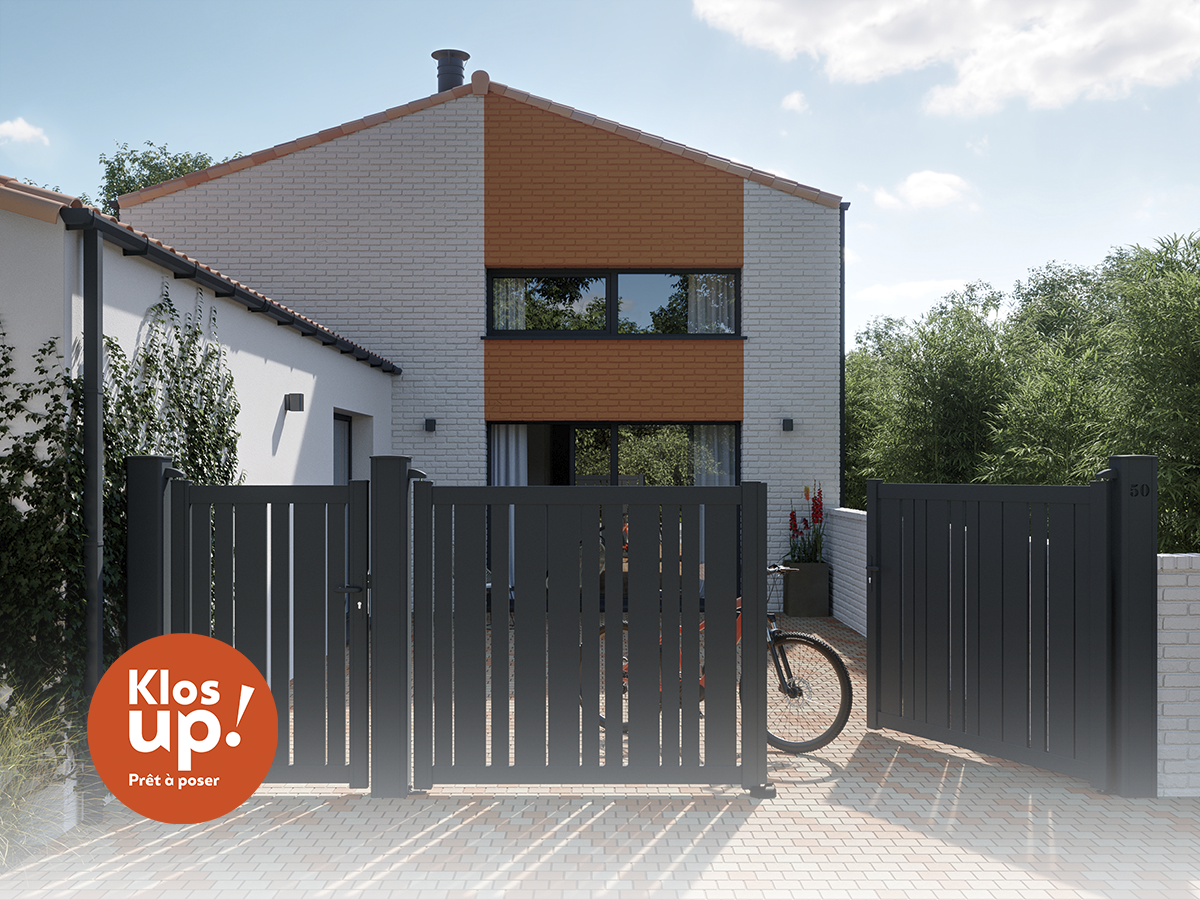 Portail aluminium Klosup